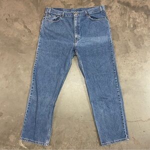 Vintage Y2K Levi's Faded Relaxed Straight Leg Jeans 42x32